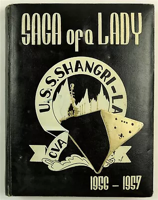 USS Shangri-La (CVA-38) 1956 1957 Westpac Deployment Cruise Book • $129.95