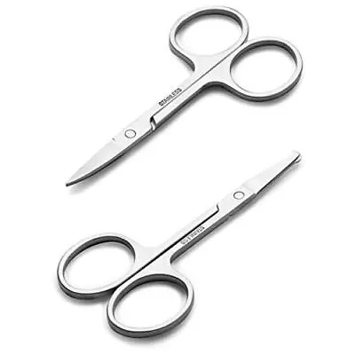 Facial Hair Small Grooming Scissors For Men Women - Eyebrow Nose Hair Mustach... • $10.44