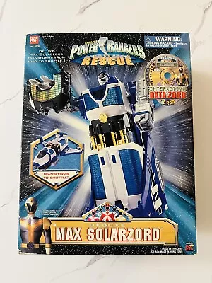 2000 Bandai Lightspeed Rescue Power Rangers Deluxe Max Solarzord Megazord #4530 • $0.99