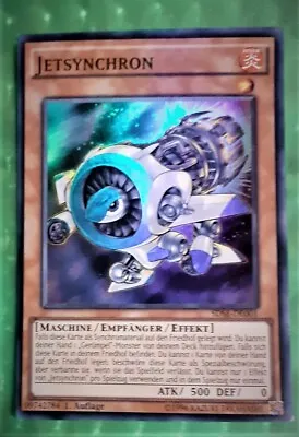 Yu-Gi-Oh SDSE-DE001 Jet Synchronous  Near Mint  New 1st Edition • £4.08