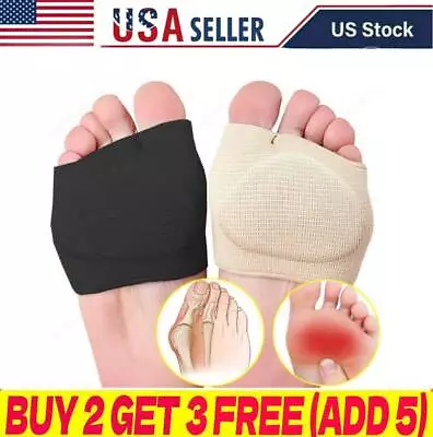 ZenToes Metatarsal Sleeve Gel Padding Cushion Ball Of Foot Pad Sock Shoe Insert • $8.99
