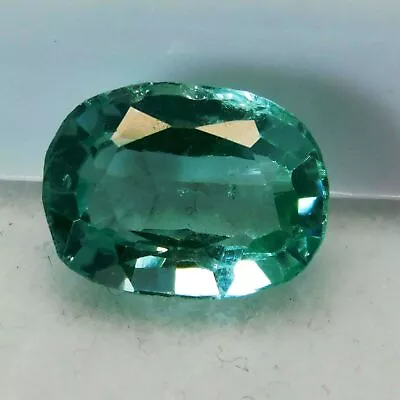 3 Ct Natural Teal Sapphire Oval Shape Certified Bluish Green Loose Gemstone • $10.23