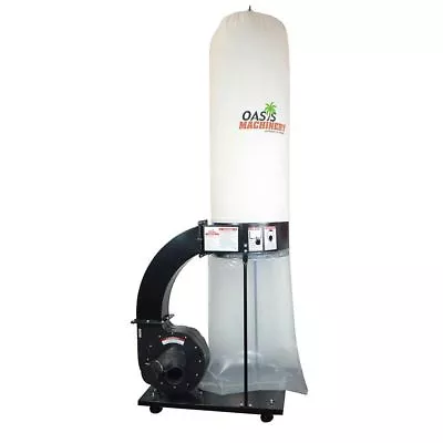 DC2000A Heavy Duty 2 HP Wood Dust Collector With Free Replacement Bag • $401.63