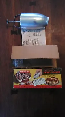 Vintage Fairgrove Donut Maker Original Packaging And Insert • $24