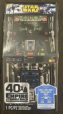 $16.40 • Buy Star Wars Empire Strikes Back 40th Anniversary Arcade Tee T-shirt 2XL New Sealed