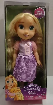 Disney Princess Tangled My Friend Rapunzel Doll Dress Tiara Shoes 3+ New • $14.99