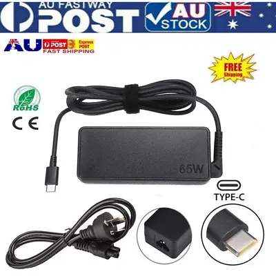 USB-C Type-C Adapter Laptop Charger Power 65W For Lenovo ThinkPad Acer Dell HP • $23.80