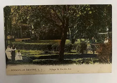 VTG Postcard. Village Randall Ave Rockville Centre NY Long Island Nassau Cnty • $15.19