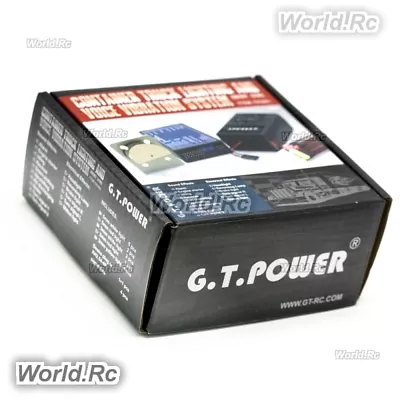 GT POWER Lighting And Voice Vibration System For 4WD Tamiya Tractor Truck Rc Car • £49.44