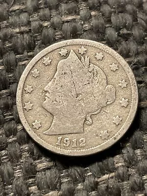 1912 Liberty Head V Nickel Coin • $1.99