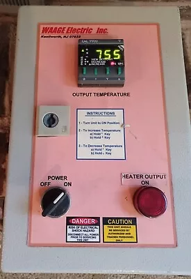 Waage Electric Temperature Controller Thermocouple Type  J   • $389