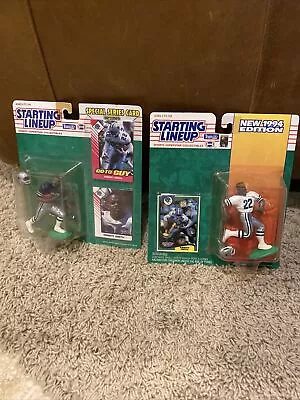 1993 And 1994 Emmitt Smith Starting Lineup NFL Action Figure Dallas Cowboys • $30