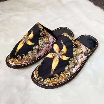 Luxury Medusa Head Bath Slippers Vintag Baroque Home Hotel Women Designer Shoes • $27.50