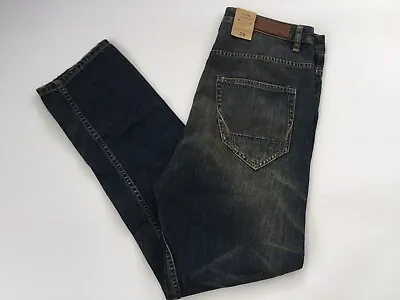 BNWT 100% Auth AllSaints Carrot Fit GUN Jeans With Logo. 29 Rrp £110.0 • £29