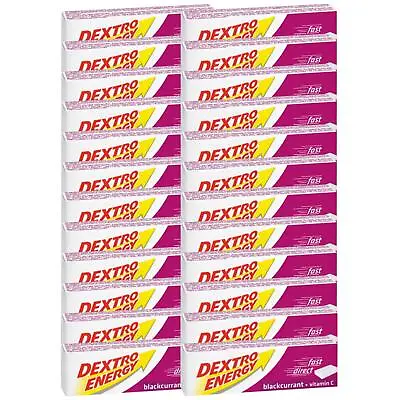 Dextro Energy Glucose Blackcurrant Pack Of 14 Tablets - 24 Pack • £17.78