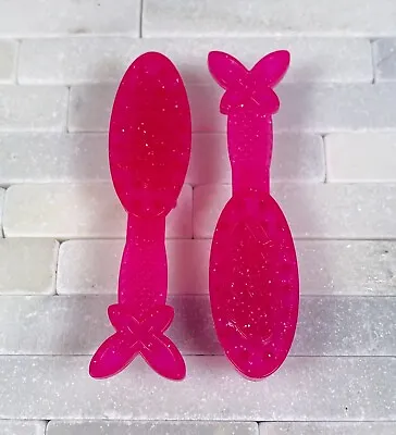 Jakks Winx Club Doll Accessory Set Lot Of 2 Pink Brushes • $2.74