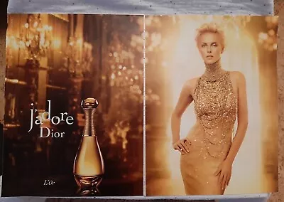 Perfume Paper Advertising. 2013 Ad C. Dior I Love Gold Perfume • $1.60