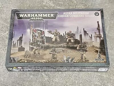 Warhammer 40k Cadian Command Squad - Astra Militarum - New Sealed • £29.99
