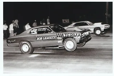 Vintage Drag Racing-BOB LAMBECK's PRO Duster Vs Bobby Yowell-THOMPSON DRAG STRIP • $2.25