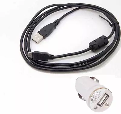 Car 1A USB AC/DC Camera Battery Charger Cable Cord For Olympus Tough TG-320_bx • $6.92