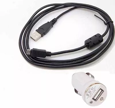 Car 1A USB AC/DC Camera Power Adapter Charger Cable For Olympus Tough TG-320_sa • $6.92