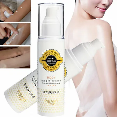 $20.98 • Buy BRIGHT Skin Bleaching Cream For Dark Skin Snow Whitening Brightening Body Lotion
