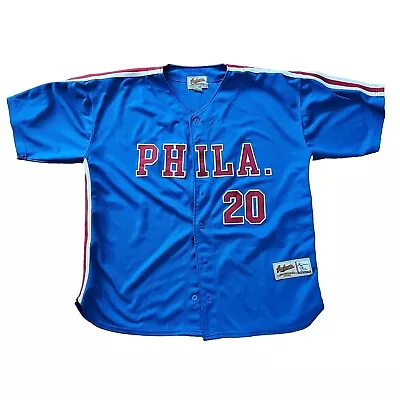 Ackers Phila Jersey XXL Diamond Collection Jersey 20 Philadelphia Phillies 2XL • $29.95