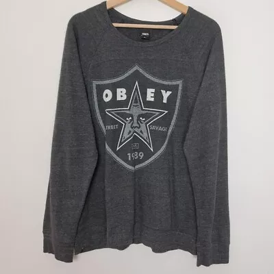 Vintage Obey Sweatshirt Size: L • $22