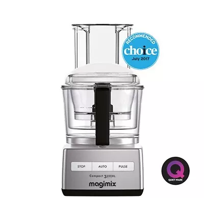 Magimix 3200XL Triple Pusher - Matt Chrome • $838.80