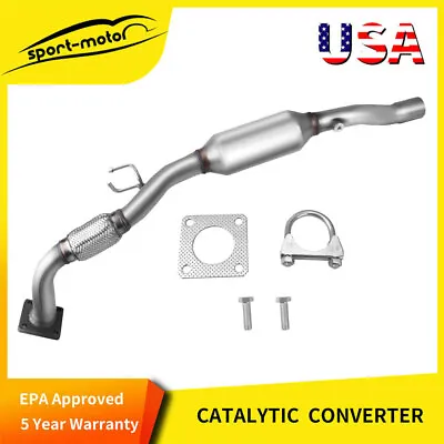 $92.05 • Buy Catalytic Converter Flex Exhaust Pipe For 02-05 VW Golf Jetta 01-05 Beetle 2.0L