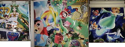 Club Nintendo Posters Set Of 3: Smash Bros Animal Crossing Mario Galaxy • $49.95