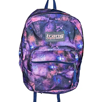 Jansport Trans Backpack Galaxy Colorful Space Sky Print • £27.85