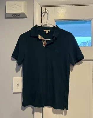 Burberry Brit Men’s Polo Shirt Size Small Green • $14.06