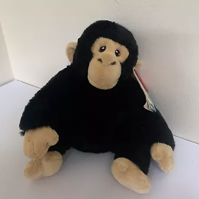 £13.99 • Buy KEEL TOYS CHIMPANZEE  Soft Toy CHIMP Monkey Keeleco 18cm Recycled Fabric