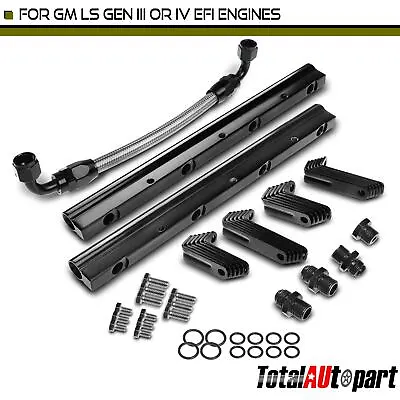 $60.99 • Buy Brand New Fuel Rail Kits For GM LS Gen III Or IV EFI Engines LS1 LS2 LS6 LS3 L92