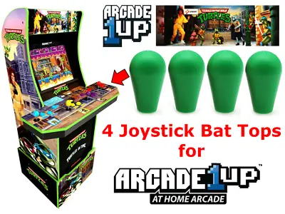 Arcade1up TMNT Ninja Turtles Mortal Kombat 2 Final Fight 4 Joystick Bat Tops • $19.95