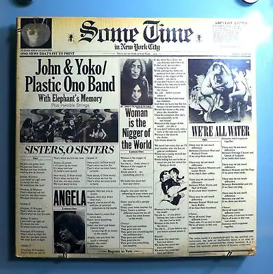 $29.99 • Buy JOHN LENNON (BEATLES)~SOME TIME IN NYC~RARE SEALED ORIG '72 2-LP SET W/INSERTS