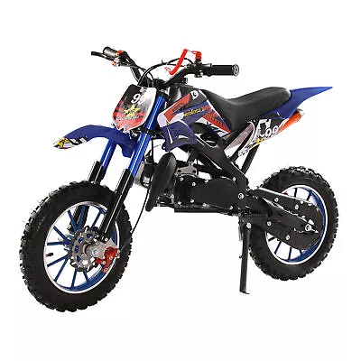 2-Stroke Gas Powered Mini Dirt Bike Pit Bike For Kids - 49CC Gas Mini Bike  • $259.98