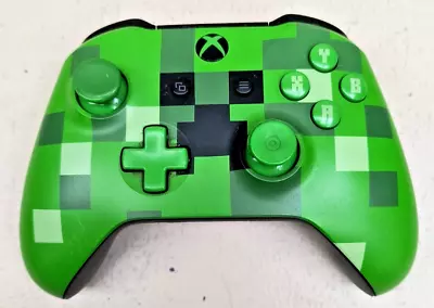 Xbox One Limited Edition Wireless Controller Minecraft Creeper • $44.99