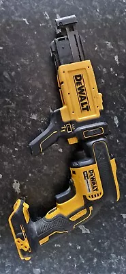 DeWALT DCF620 XR 18V DRYWALL SCREWDRIVER + DCF6202 COLLATED ATTACHMENT • £60