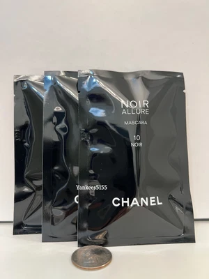 $14.69 • Buy 3 X Chanel Noir Allure Mascara 10 Noir Black 1g / 0.03oz Each - NEW FOR 2022
