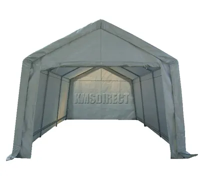 £269.90 • Buy BIRCHTREE Garage Carport Shelter Car Port Canopy 3m X 6m Galvanised Frame White