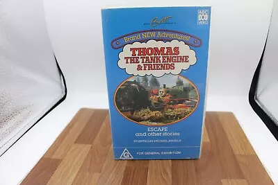 Thomas The Tank Engine & Friends : Escape & Other Stories (VHS1992) Tape PAL • $30