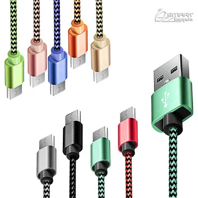$4.99 • Buy 1M Metal Fiber USB Data Sync Charger Cable Cord For LG G4 G3 G2 L7 L70 F5