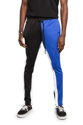 $27.95 • Buy Men's Color Blocked Jogger Sports Workout Techno Track Pants    S~5XL      TR544
