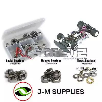 RCScrewZ Metal Shielded Bearing Kit Mug002b For Mugen Seiki MRX-3 • $49.95