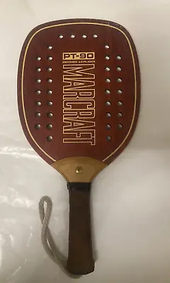 Marcraft PT-90 Paddle Ball Wood Paddle  Racquet - With One Free Paddle • $10