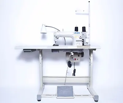 JUKI DDL-5550N Single Needle Industrial Machine + Table + Motor + FREE SHIPPING • $999.69