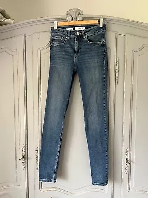 Women's Mango Size 8 Straight Leg Slim Fit 'push Up'  Jeans • £1.50