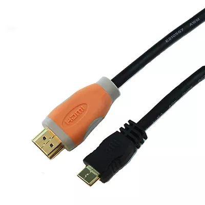 10 Ft Mini HDMI To HDMI Cable For Sony Canon Nikon Samsung Panasonic Camcorders • $11.95